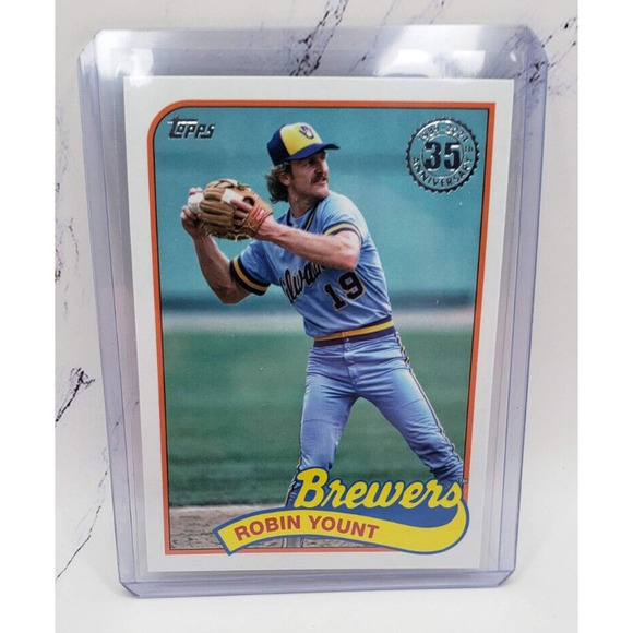 2024 Topps Series 1 Robin Yount 1989 35th Anniversary#89B-55 - Picture 1 of 4